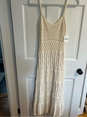 Altar’d State White Crotched Dress